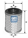 Фильтр топливный дизельный Webasto (картридж 68x55)