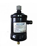 Маслоотделитель вертикальный 2х3/4-16UNF OR G8, Выход 7/16'-20UNF Flare (Terrafrigo)