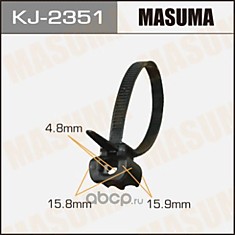 Клипса - хомут крепежная MASUMA KJ2351S