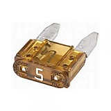 Предохранитель мини 5 А корич.