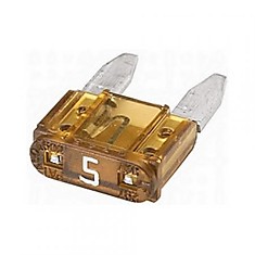 Предохранитель мини 5 А корич.