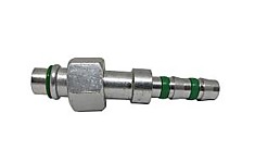 Фитинг сталь/резина G10/d13-180гр (5/8) (под клипсы)