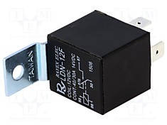 Реле герметичное 12 Вольт 40А с колодкой и проводами