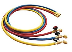 Заправочный шланг 72" (180 см) с вентилем R-12, R-22, R-502