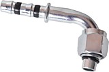 Фитинг сталь/резина G10/d13-90гр (1/2) переходной с гайкой G8/d10
