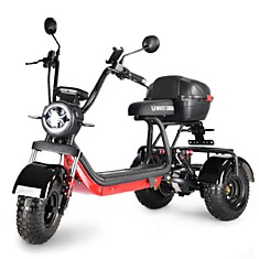 Электротрайк WHITE SIBERIA TRIKE MINI RED 1500W